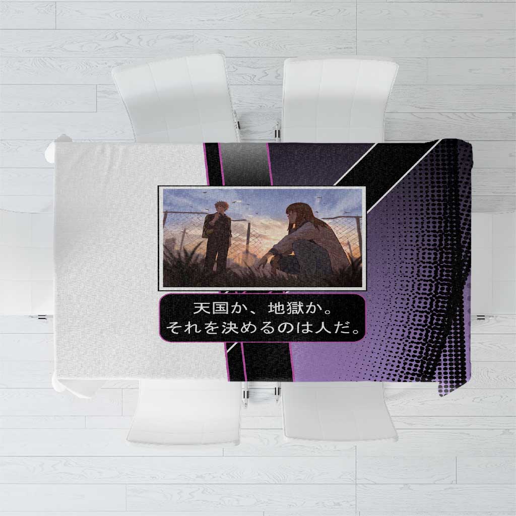 Heavenly Delusion Duo Tablecloth Post-Apocalyptic Manga Style