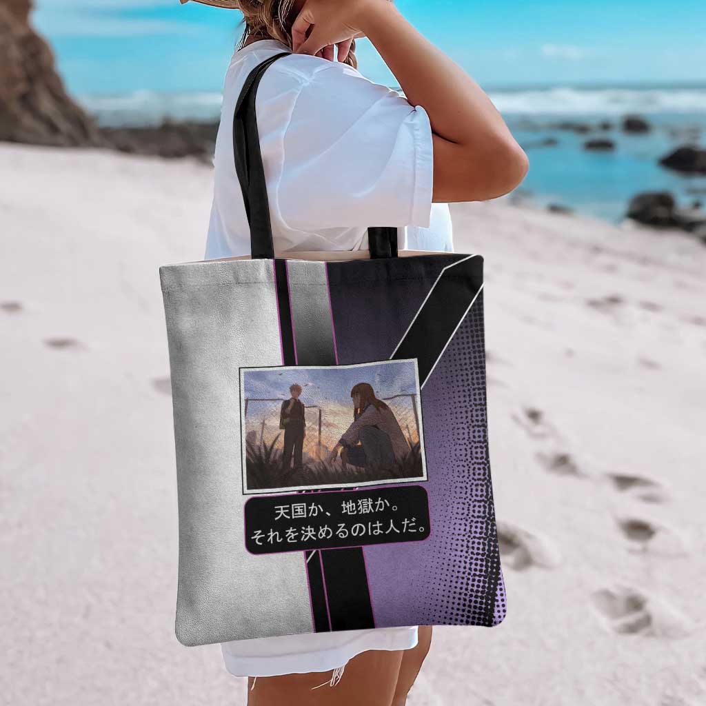 Heavenly Delusion Duo Tote Bag Post-Apocalyptic Manga Style