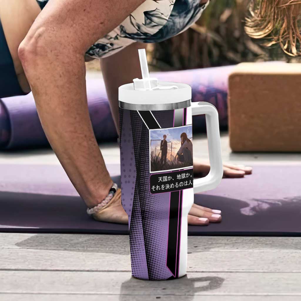 Heavenly Delusion Duo Tumbler With Handle Post-Apocalyptic Manga Style