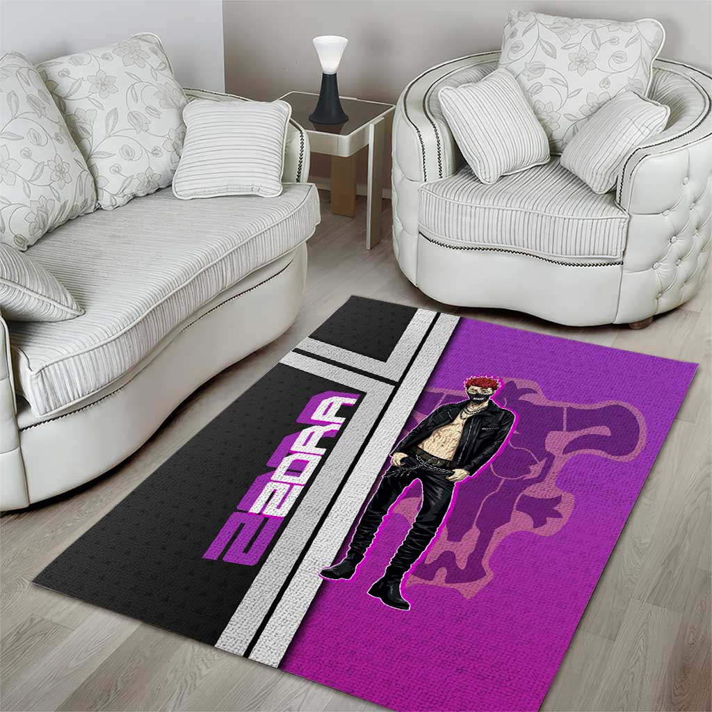 Zora Ideale Area Rug Punk Anime Streetwear Style