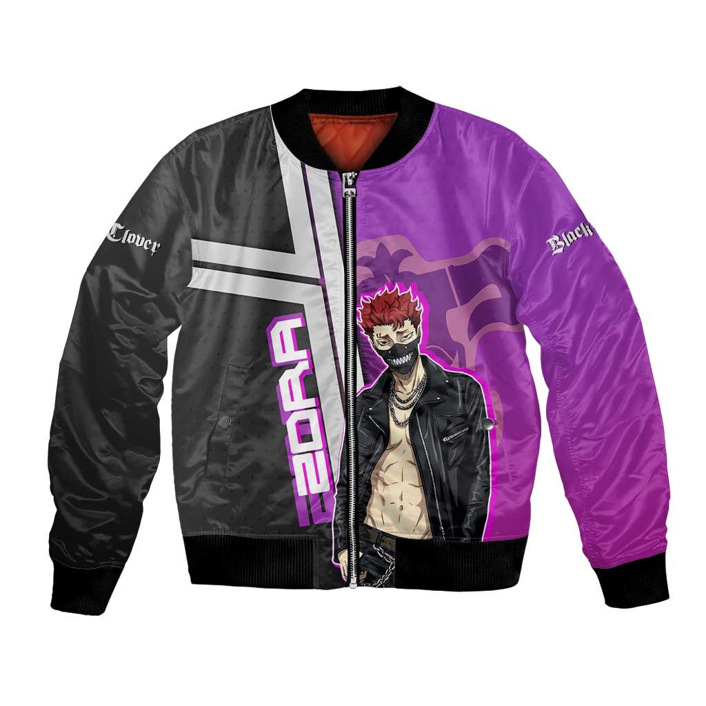 Zora Ideale Bomber Jacket Punk Anime Streetwear Style