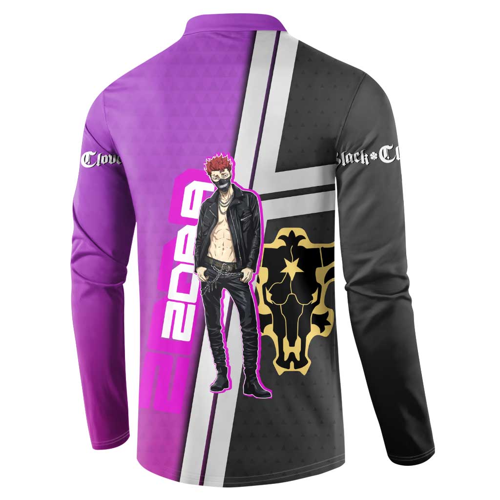 Zora Ideale Button Sweatshirt Punk Anime Streetwear Style