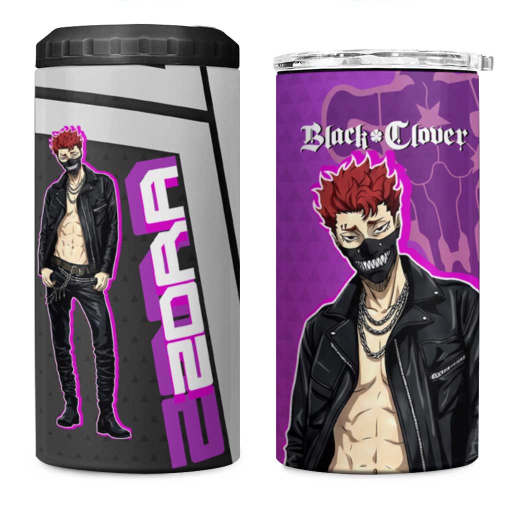 Zora Ideale 4 in 1 Can Cooler Tumbler Punk Anime Streetwear Style