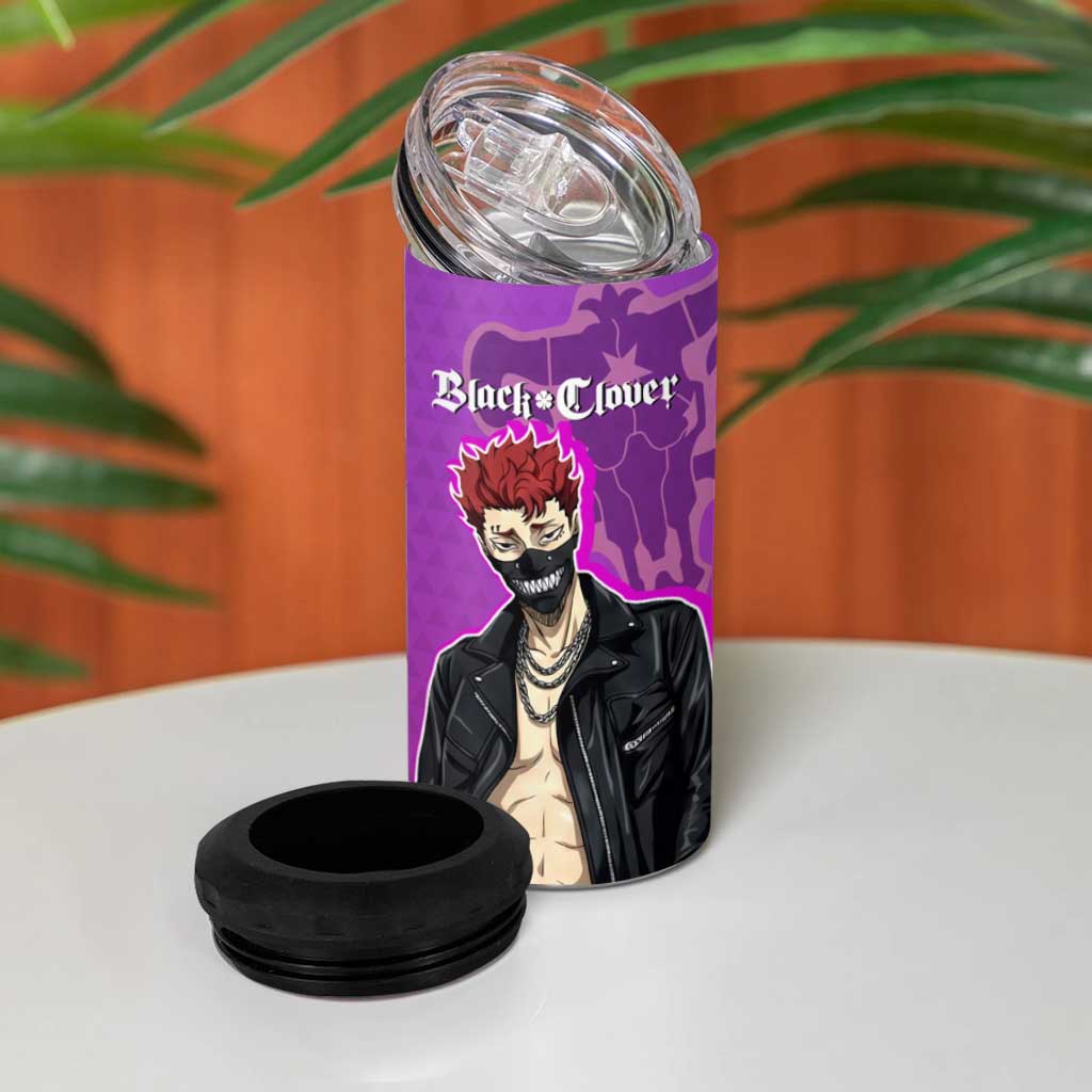 Zora Ideale 4 in 1 Can Cooler Tumbler Punk Anime Streetwear Style