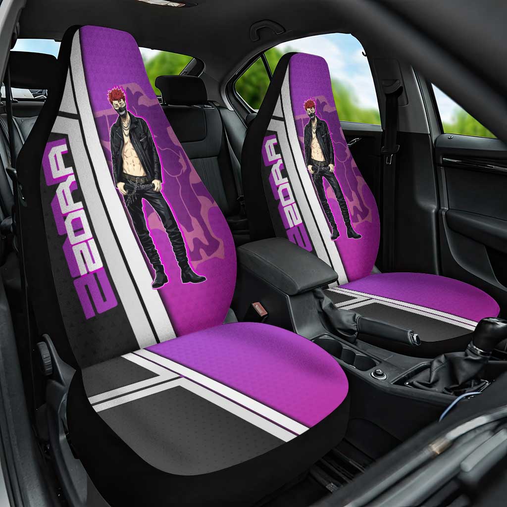 Zora Ideale Car Seat Cover Punk Anime Streetwear Style