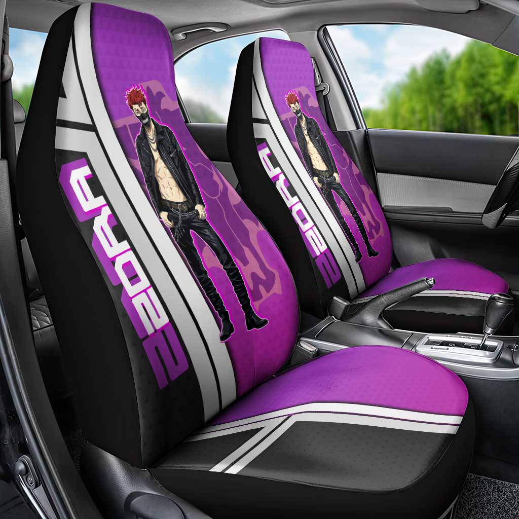 Zora Ideale Car Seat Cover Punk Anime Streetwear Style