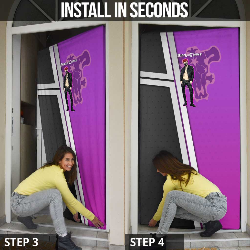Zora Ideale Door Cover Punk Anime Streetwear Style