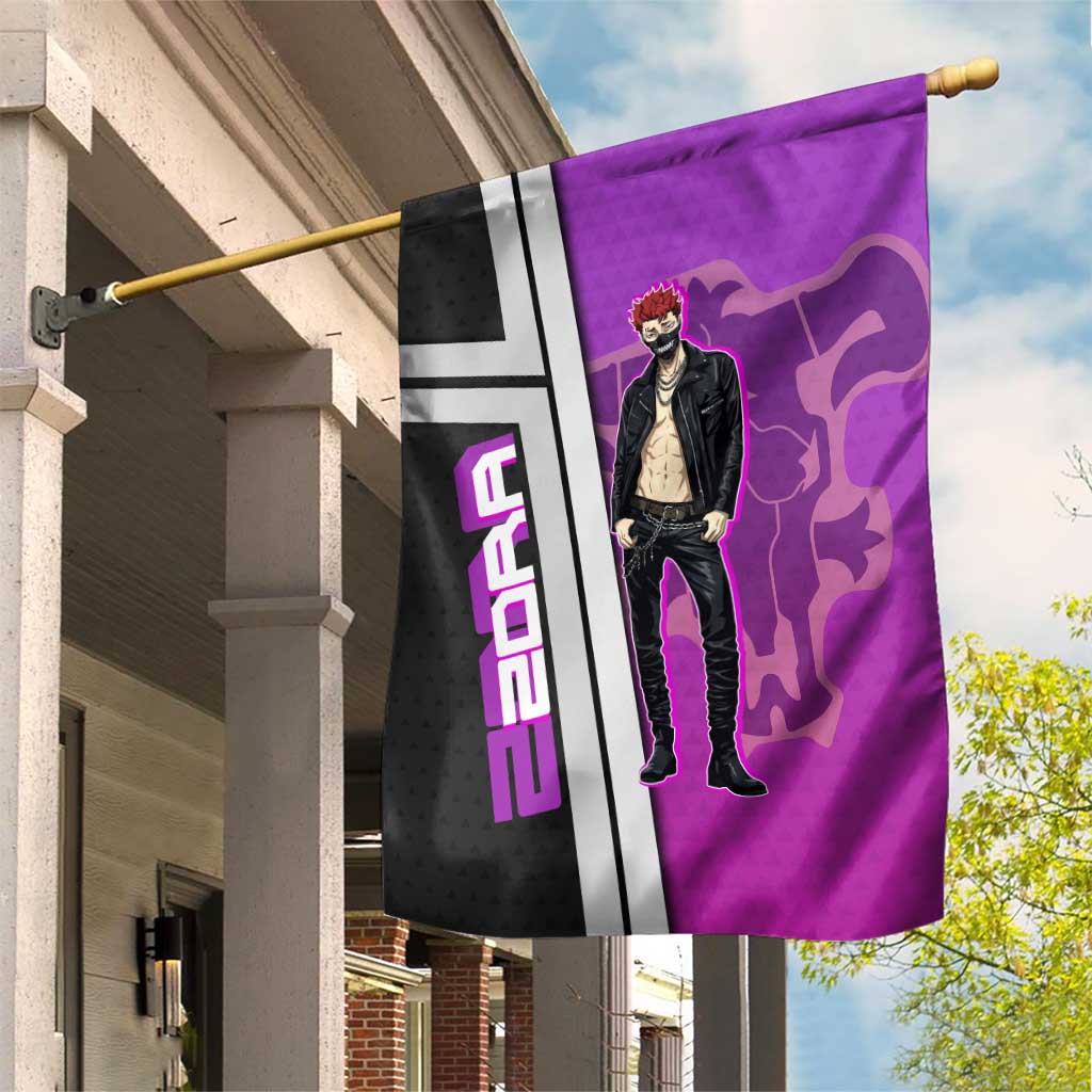 Zora Ideale Garden Flag Punk Anime Streetwear Style