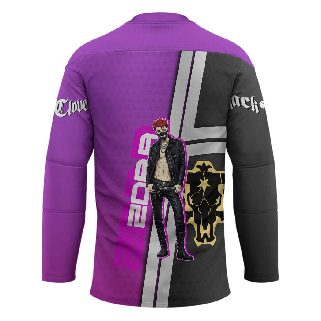 Zora Ideale Hockey Jersey Punk Anime Streetwear Style