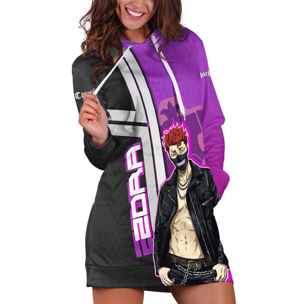 Zora Ideale Hoodie Dress Punk Anime Streetwear Style