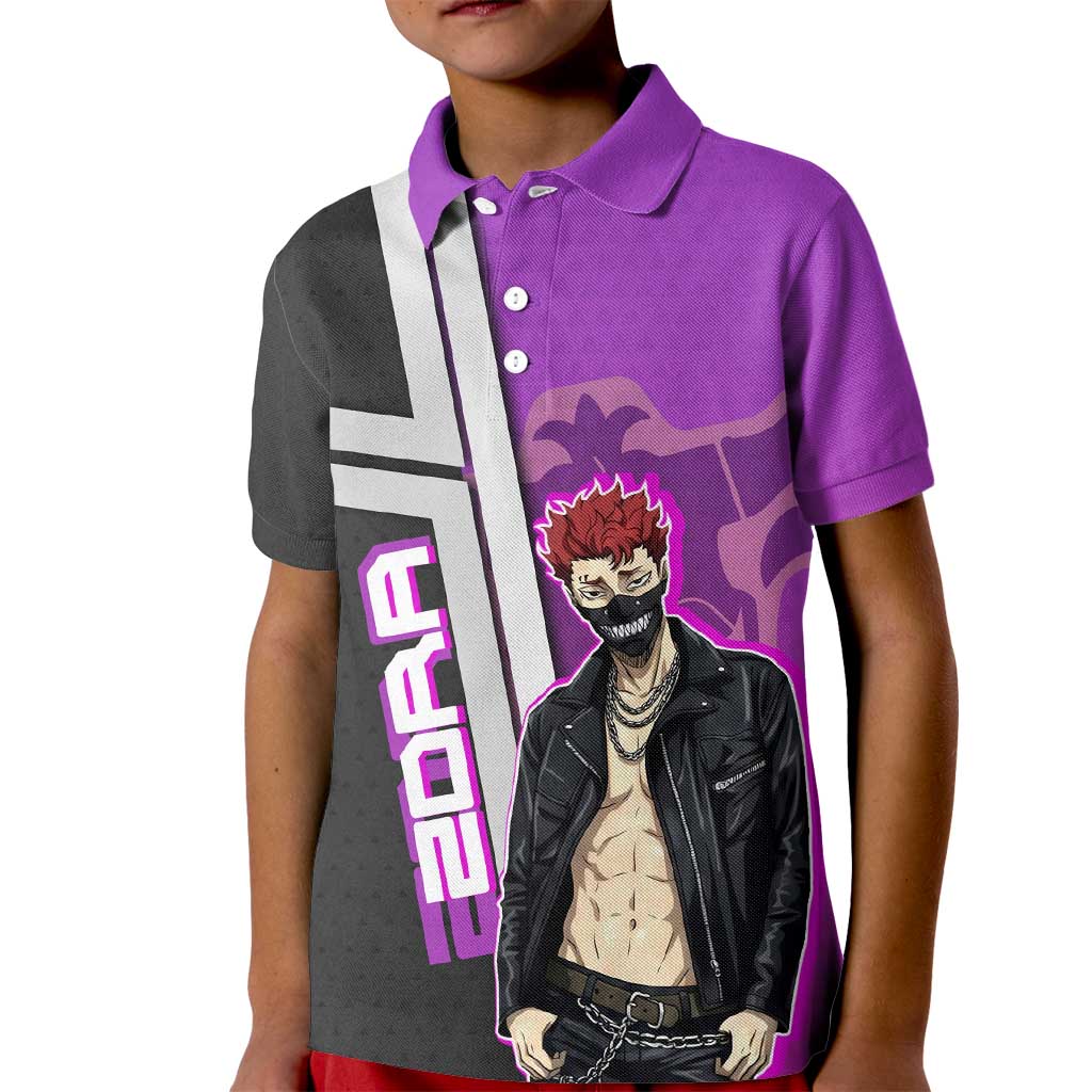 Zora Ideale Kid Polo Shirt Punk Anime Streetwear Style
