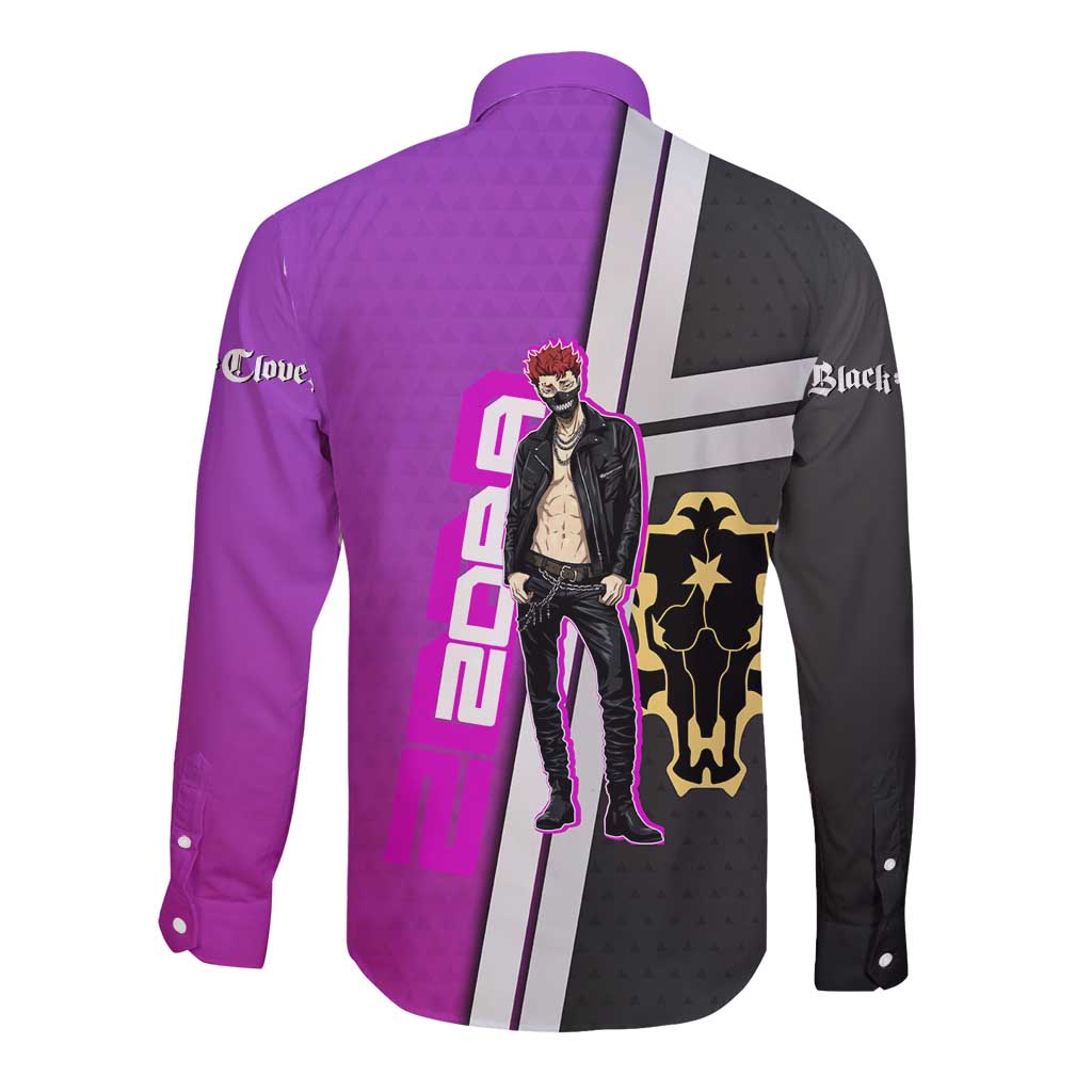 Zora Ideale Long Sleeve Button Shirt Punk Anime Streetwear Style