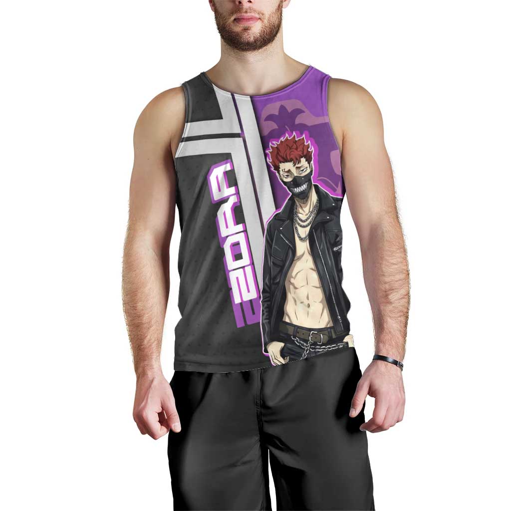 Zora Ideale Men Tank Top Punk Anime Streetwear Style