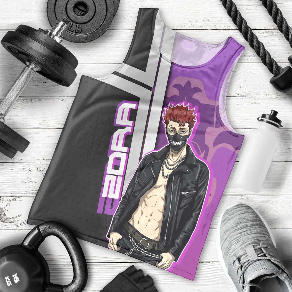 Zora Ideale Men Tank Top Punk Anime Streetwear Style