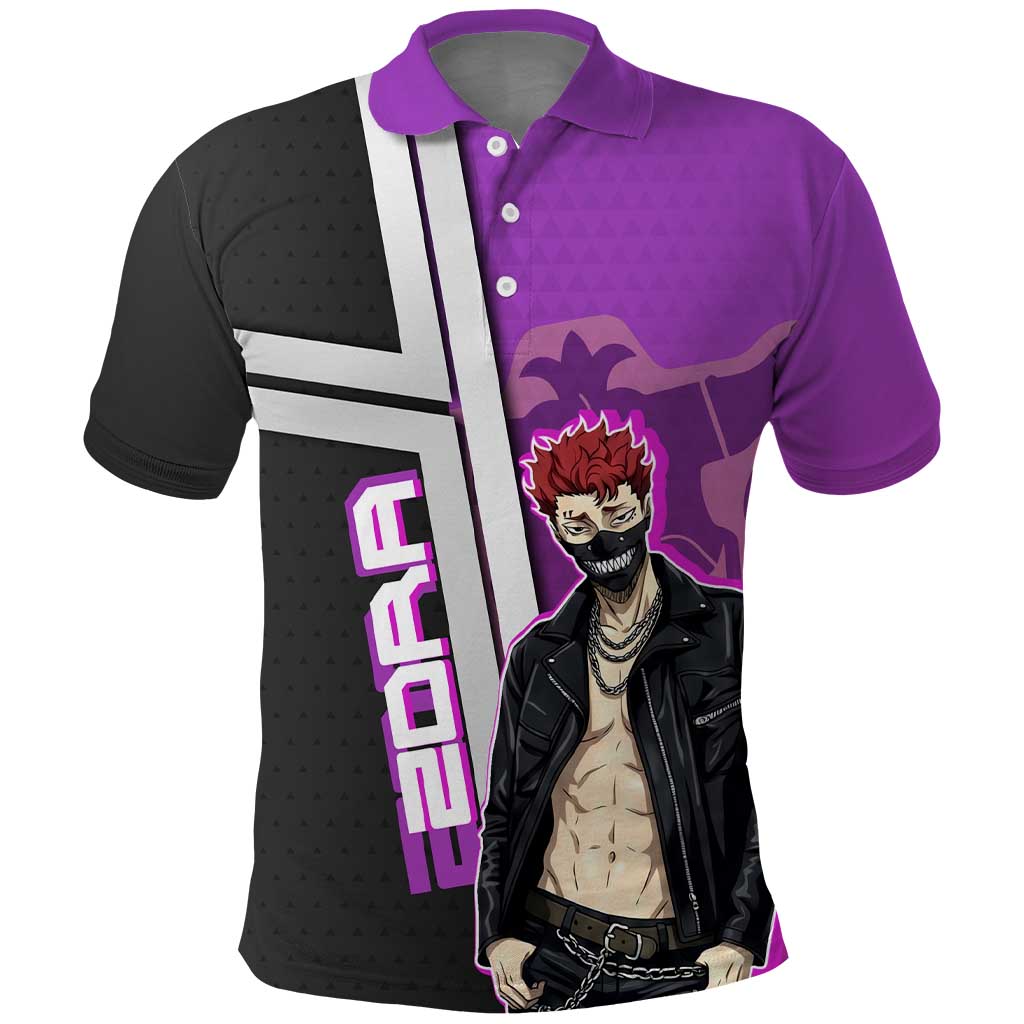 Zora Ideale Polo Shirt Punk Anime Streetwear Style