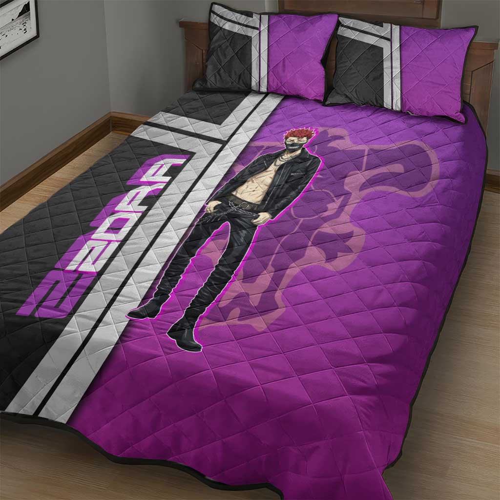 Zora Ideale Quilt Bed Set Punk Anime Streetwear Style
