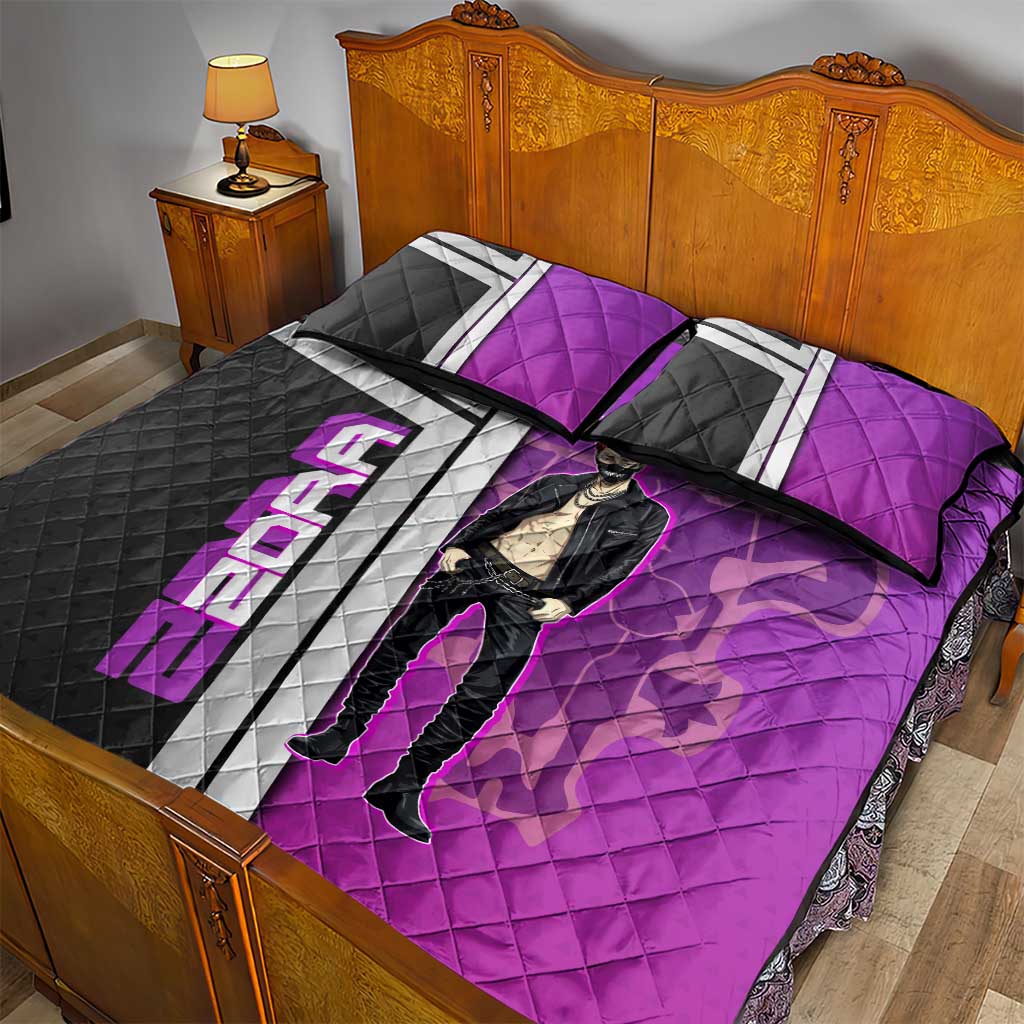 Zora Ideale Quilt Bed Set Punk Anime Streetwear Style
