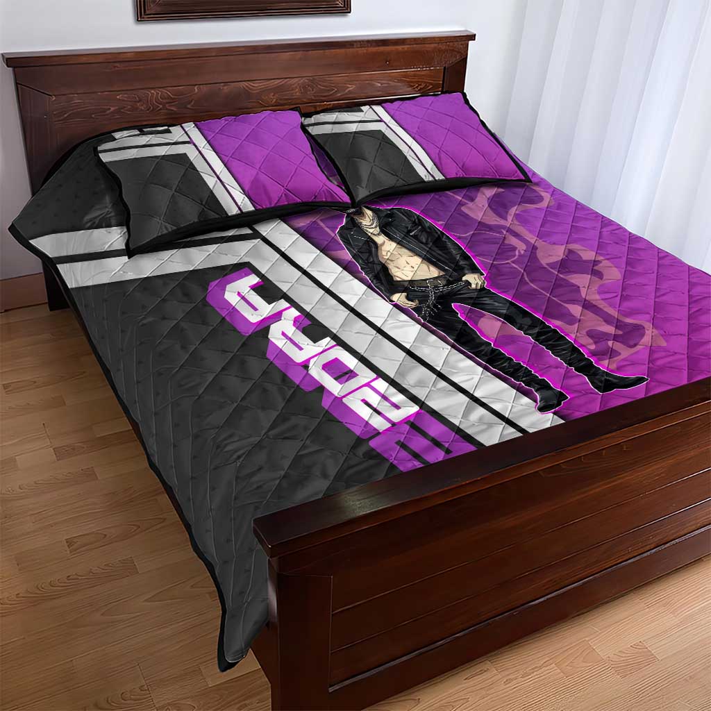 Zora Ideale Quilt Bed Set Punk Anime Streetwear Style