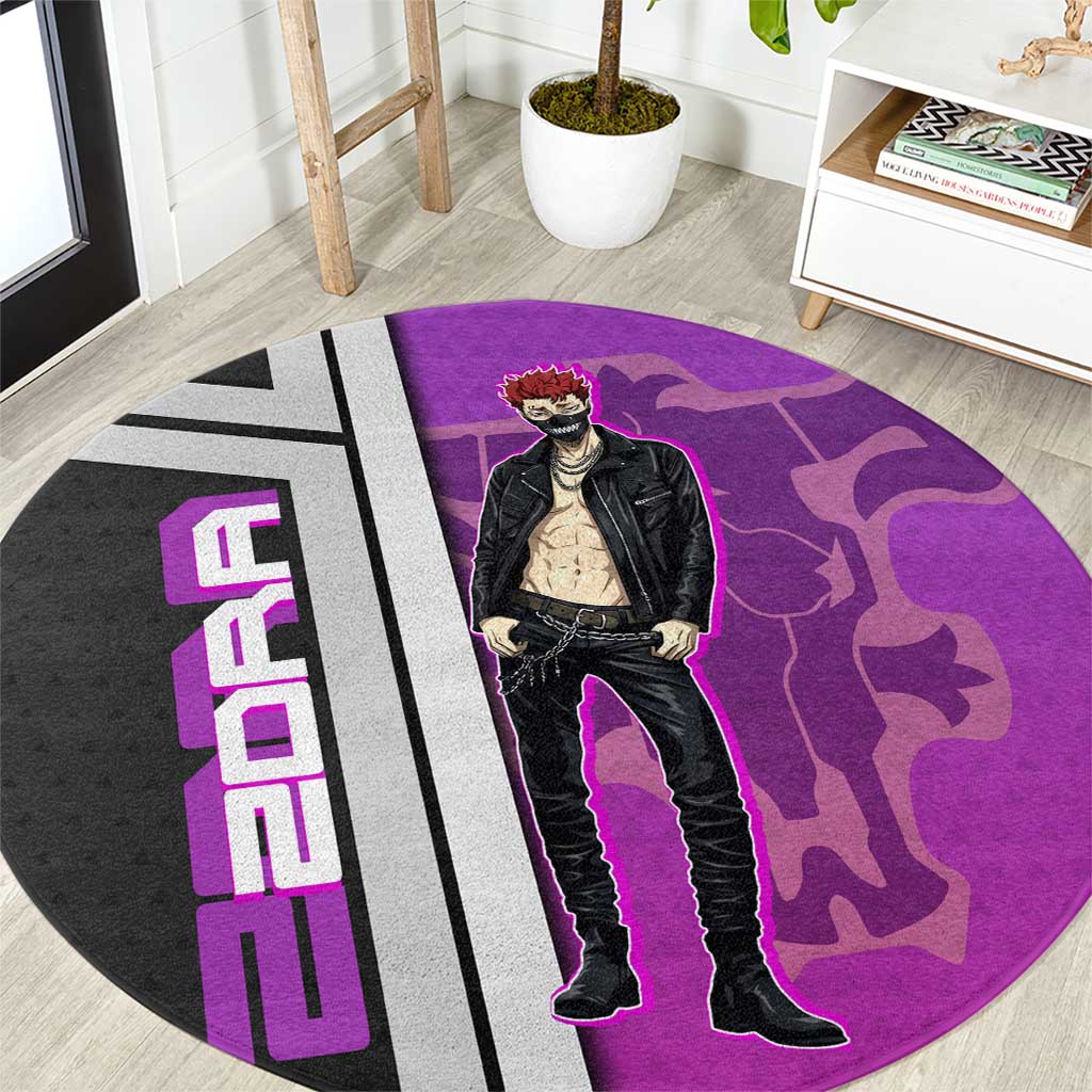 Zora Ideale Round Carpet Punk Anime Streetwear Style