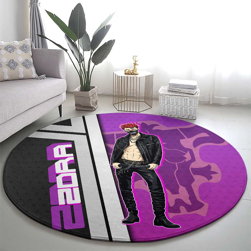 Zora Ideale Round Carpet Punk Anime Streetwear Style