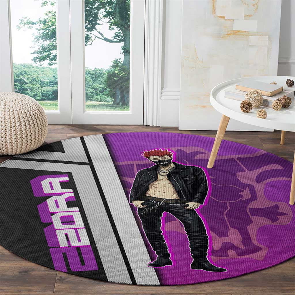 Zora Ideale Round Carpet Punk Anime Streetwear Style