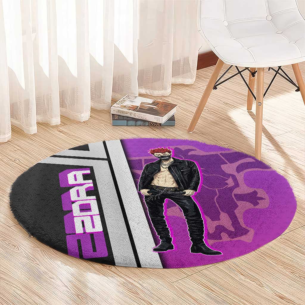 Zora Ideale Round Carpet Punk Anime Streetwear Style