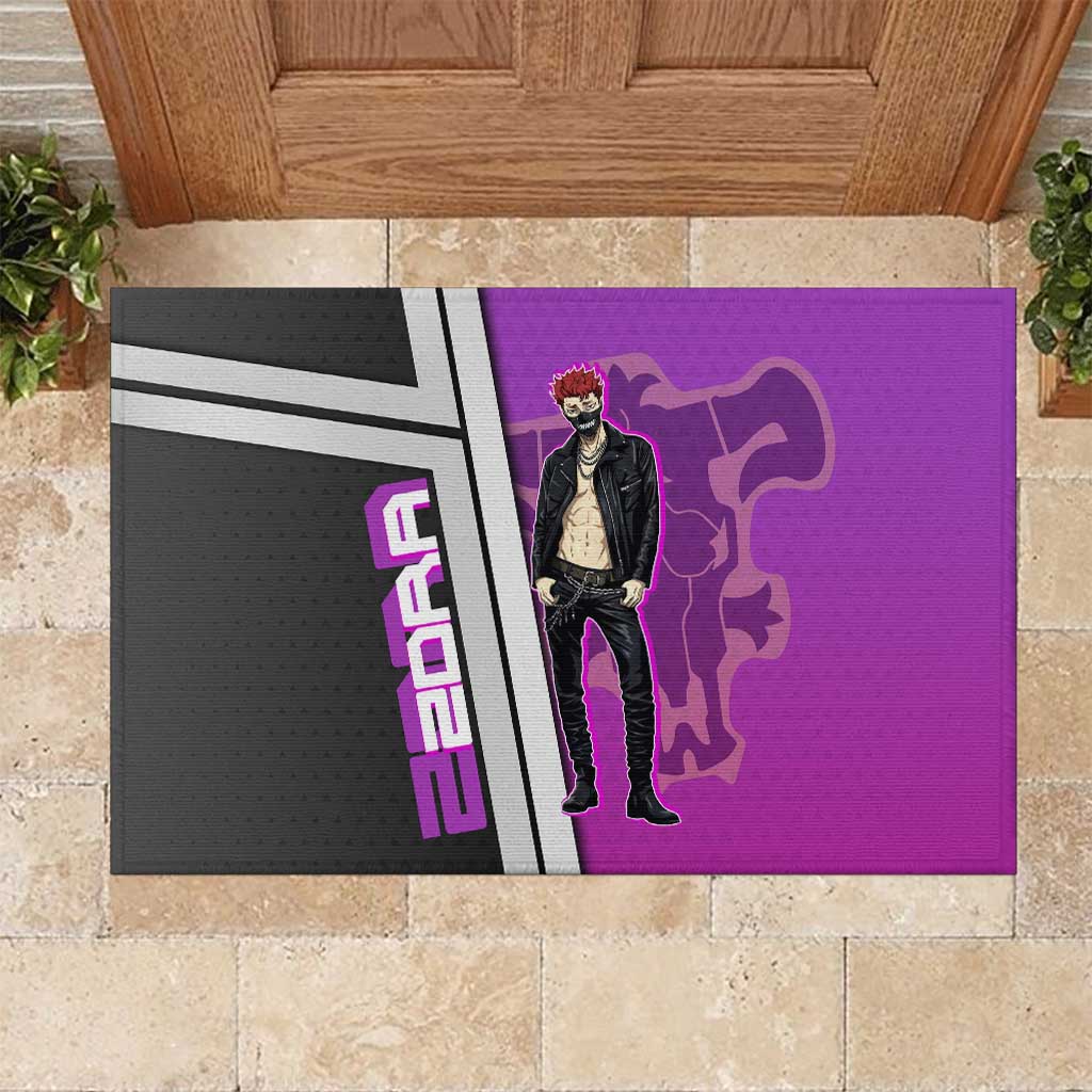 Zora Ideale Rubber Doormat Punk Anime Streetwear Style