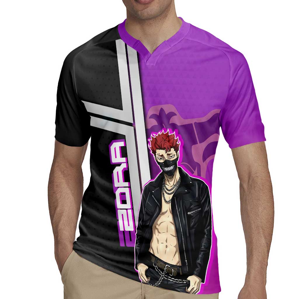 Zora Ideale Rugby Jersey Punk Anime Streetwear Style