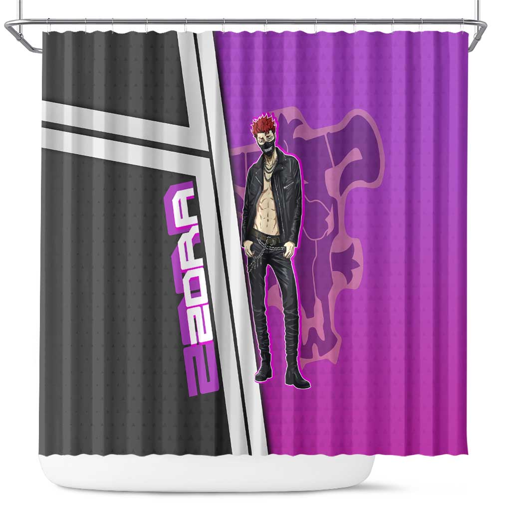 Zora Ideale Shower Curtain Punk Anime Streetwear Style