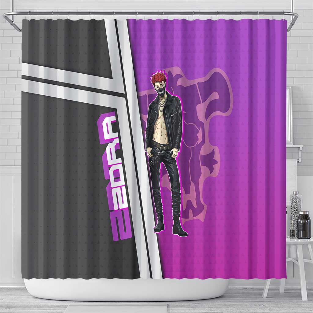 Zora Ideale Shower Curtain Punk Anime Streetwear Style