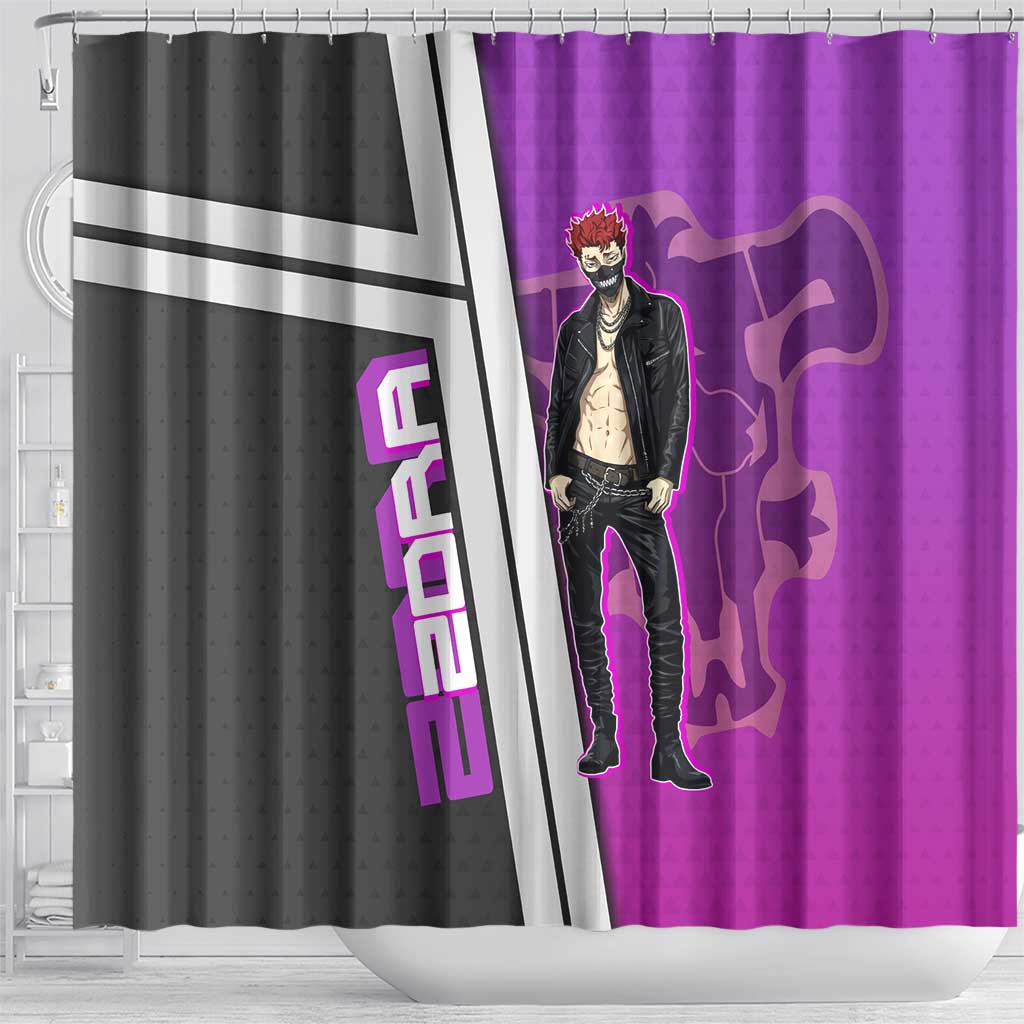 Zora Ideale Shower Curtain Punk Anime Streetwear Style