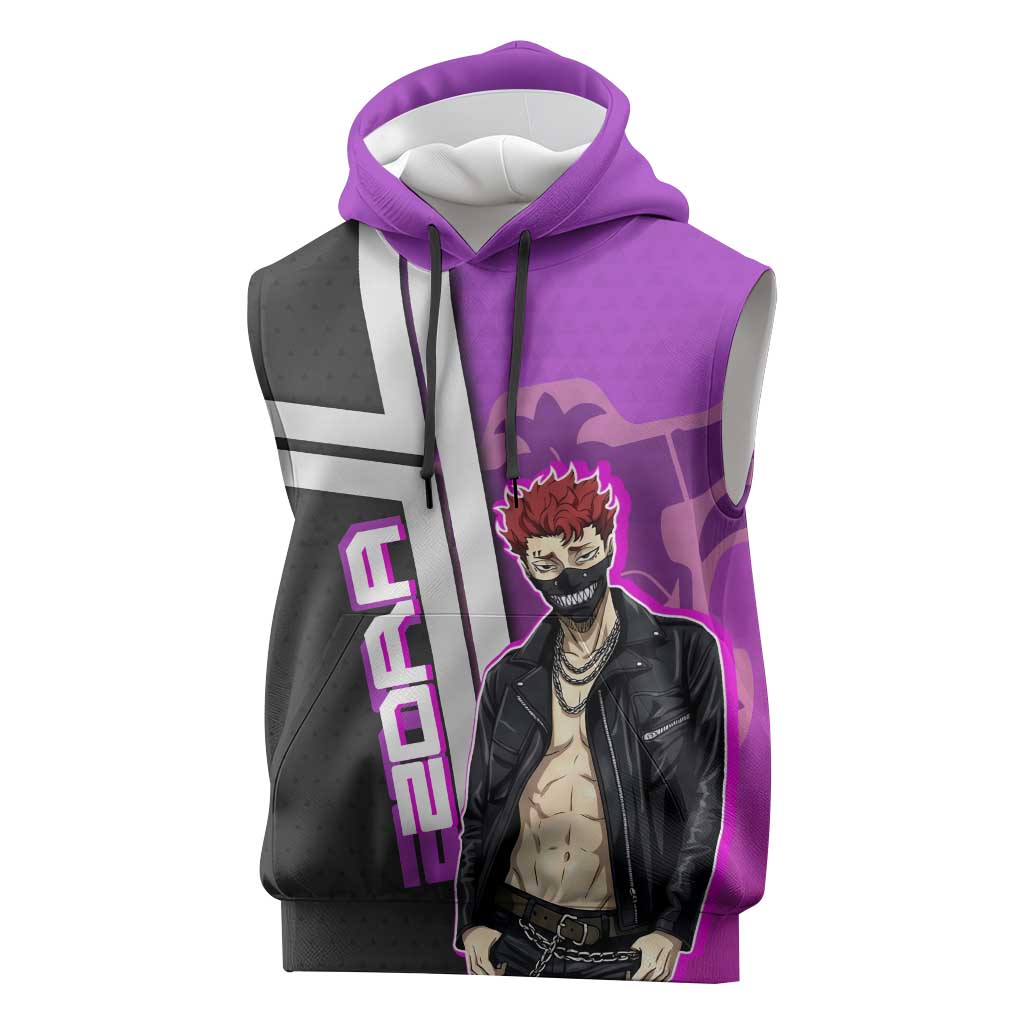 Zora Ideale Sleeveless Hoodie Punk Anime Streetwear Style