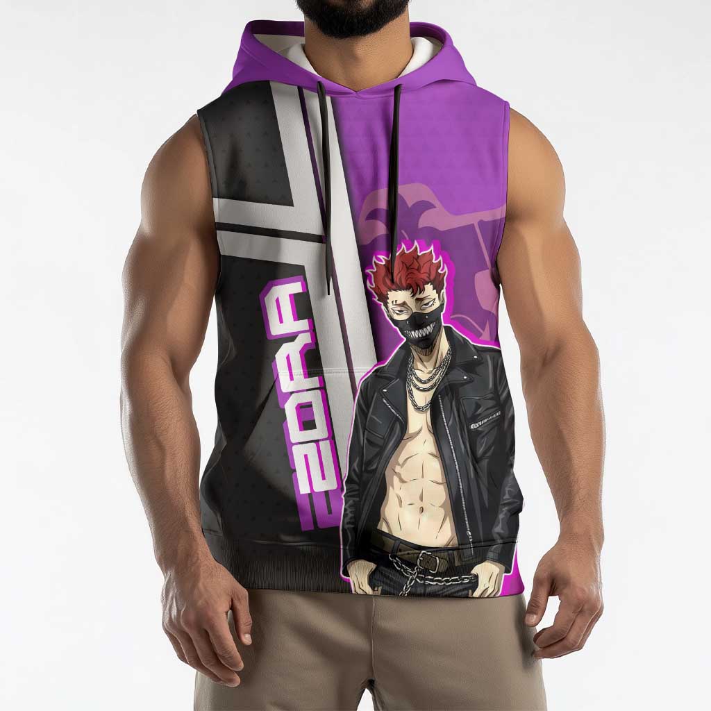 Zora Ideale Sleeveless Hoodie Punk Anime Streetwear Style