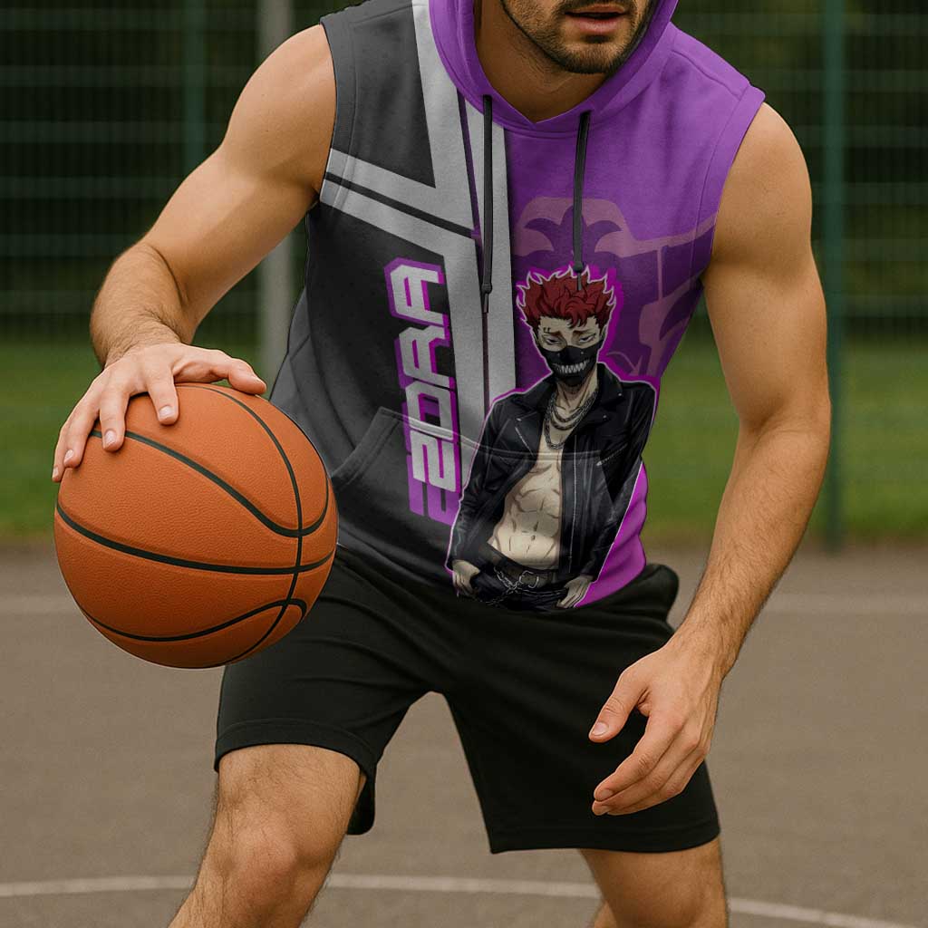 Zora Ideale Sleeveless Hoodie Punk Anime Streetwear Style