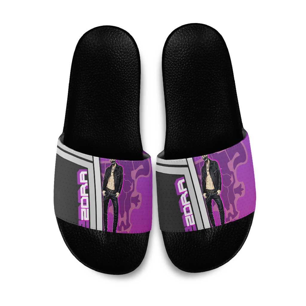 Zora Ideale Slide Sandals Punk Anime Streetwear Style