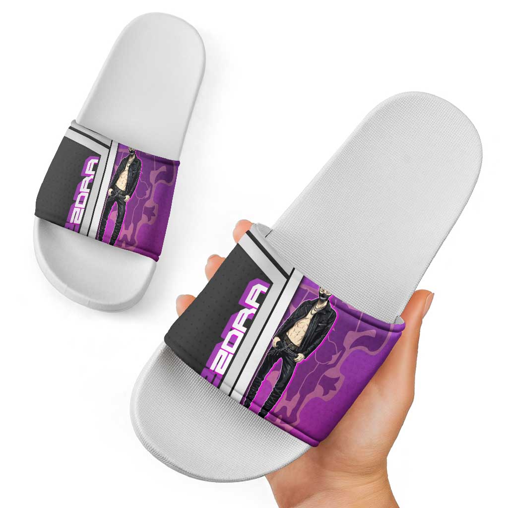Zora Ideale Slide Sandals Punk Anime Streetwear Style