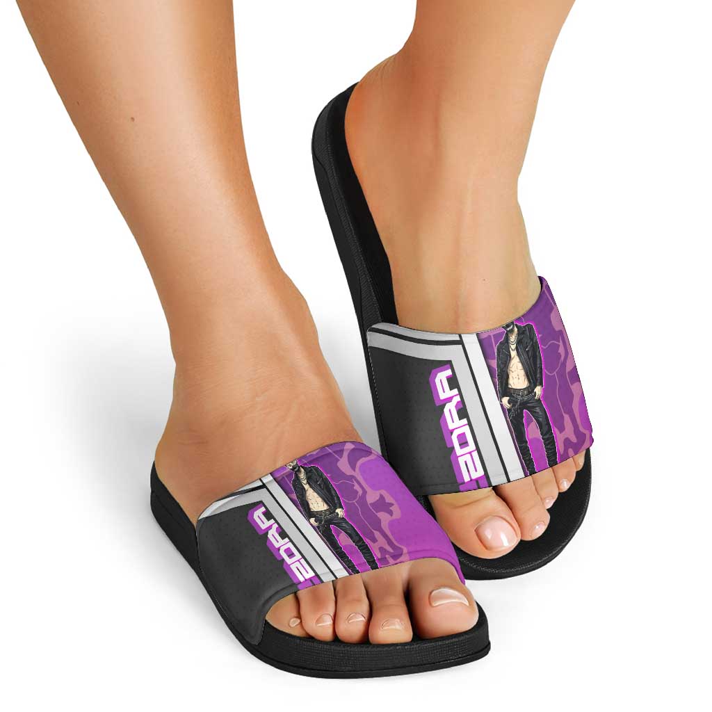 Zora Ideale Slide Sandals Punk Anime Streetwear Style