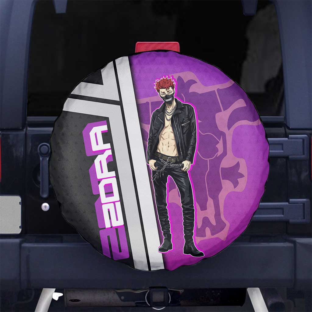 Zora Ideale Spare Tire Cover Punk Anime Streetwear Style