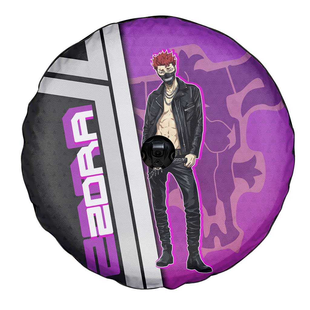 Zora Ideale Spare Tire Cover Punk Anime Streetwear Style