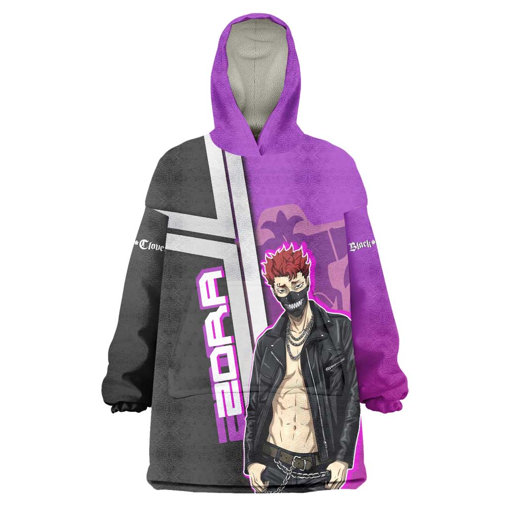 Zora Ideale Wearable Blanket Hoodie Punk Anime Streetwear Style