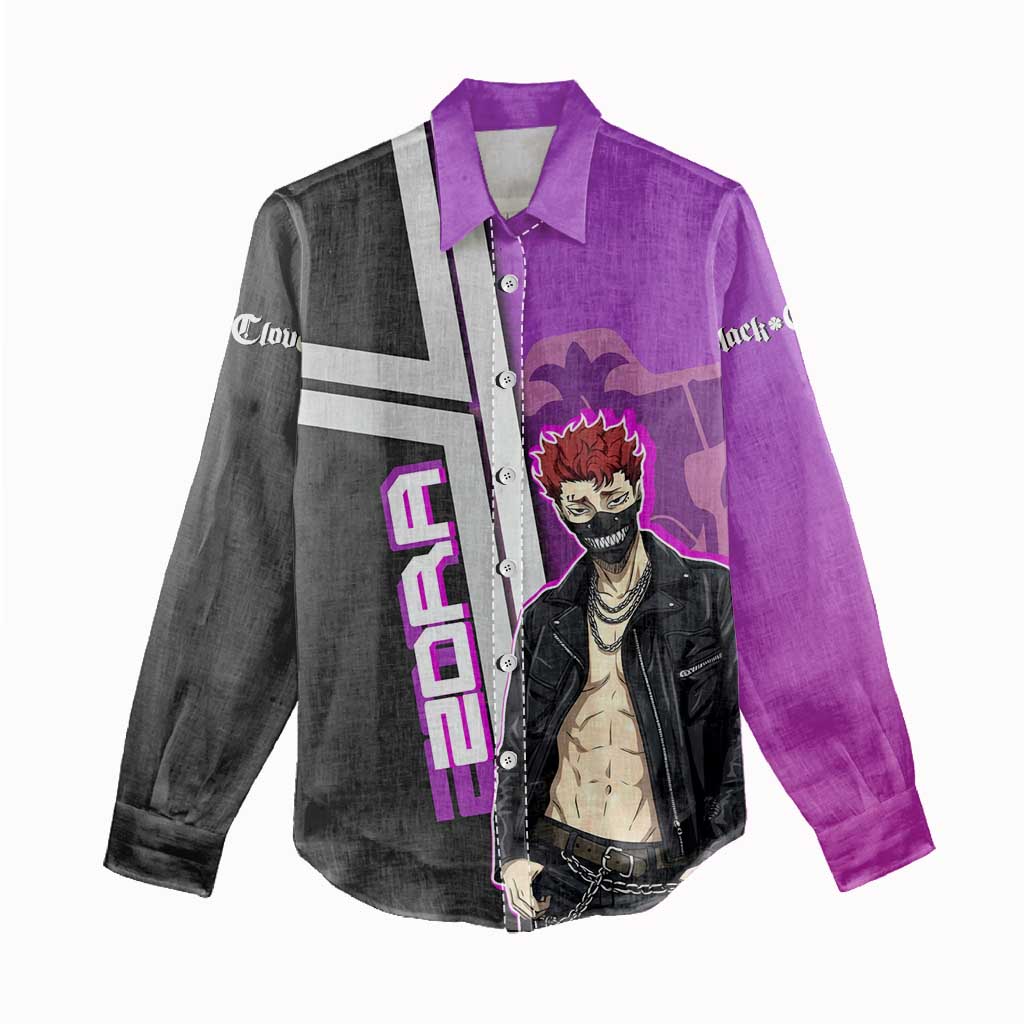 Zora Ideale Women Casual Shirt Punk Anime Streetwear Style