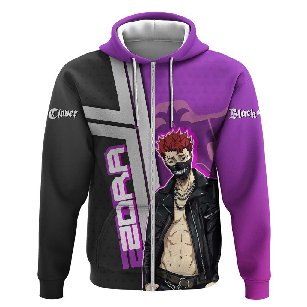 Zora Ideale Zip Hoodie Punk Anime Streetwear Style