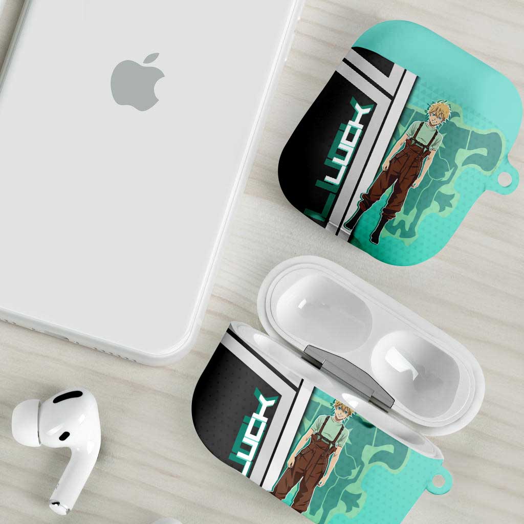Black Clover Luck Voltia AirPods Case Modern Anime Poster Style