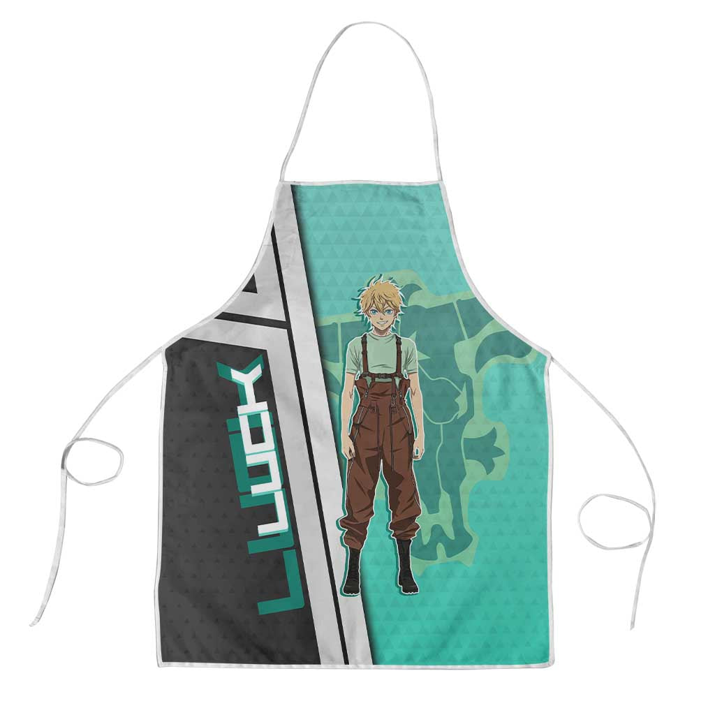 Black Clover Luck Voltia Apron Modern Anime Poster Style