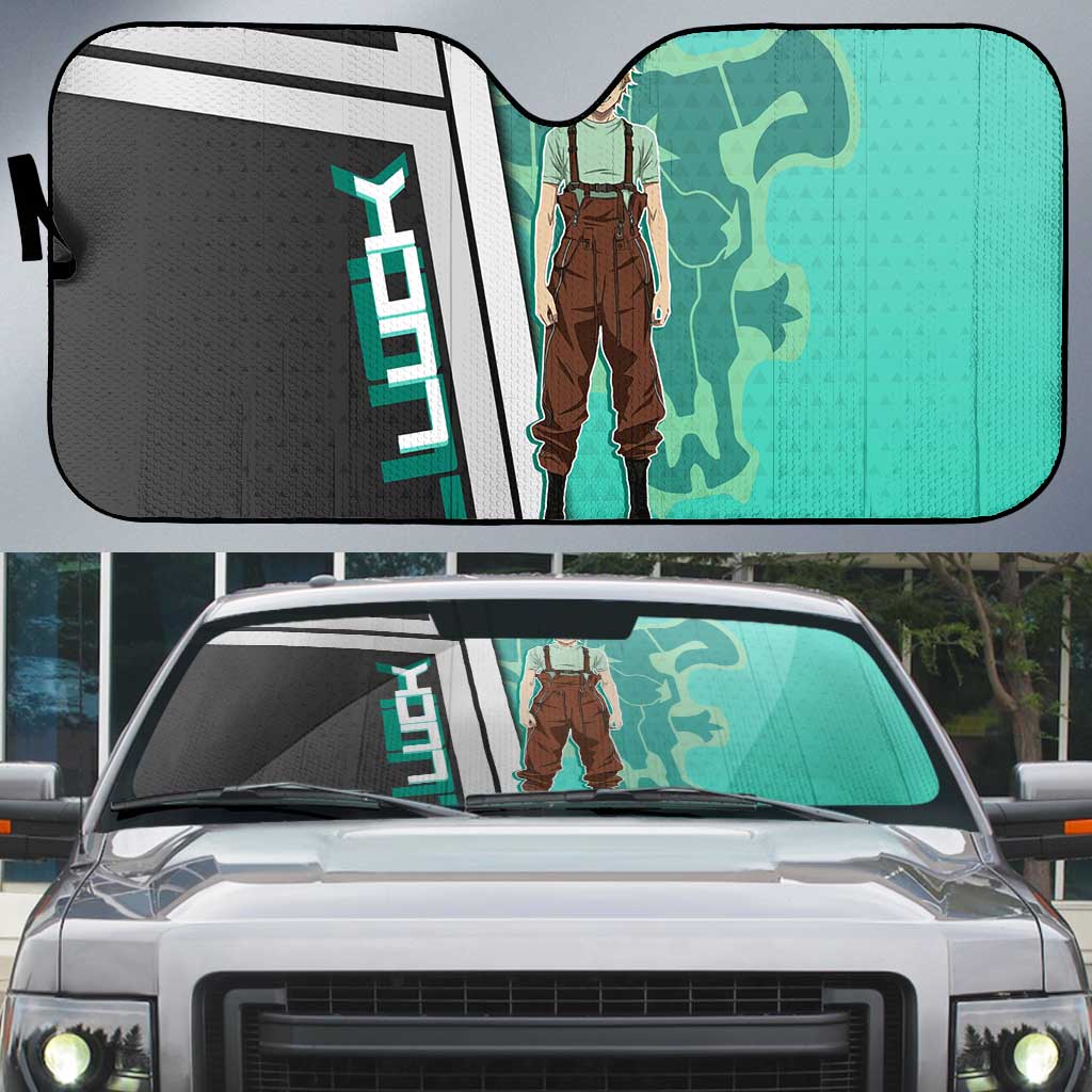 Black Clover Luck Voltia Auto Sun Shade Modern Anime Poster Style
