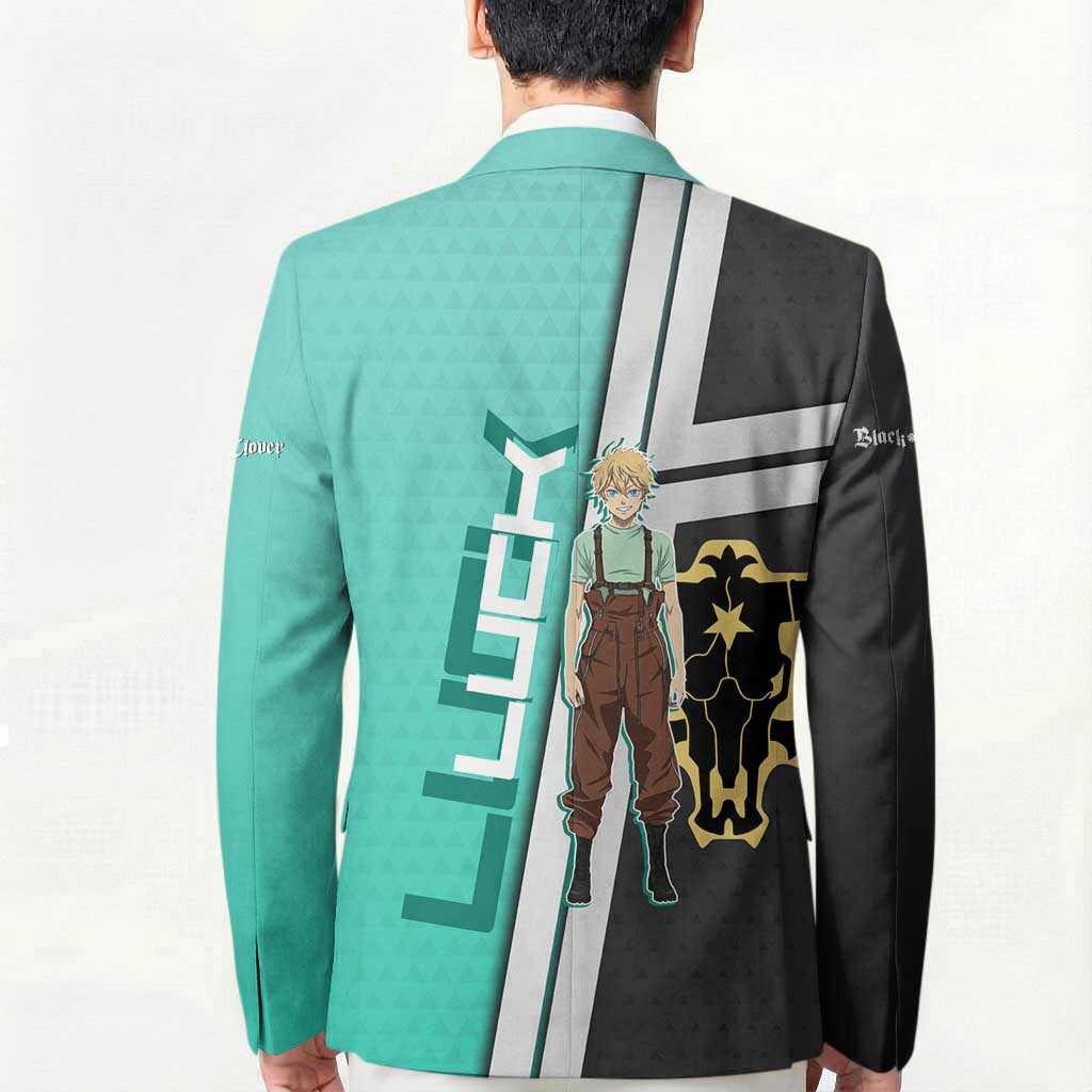 Black Clover Luck Voltia Blazer Modern Anime Poster Style