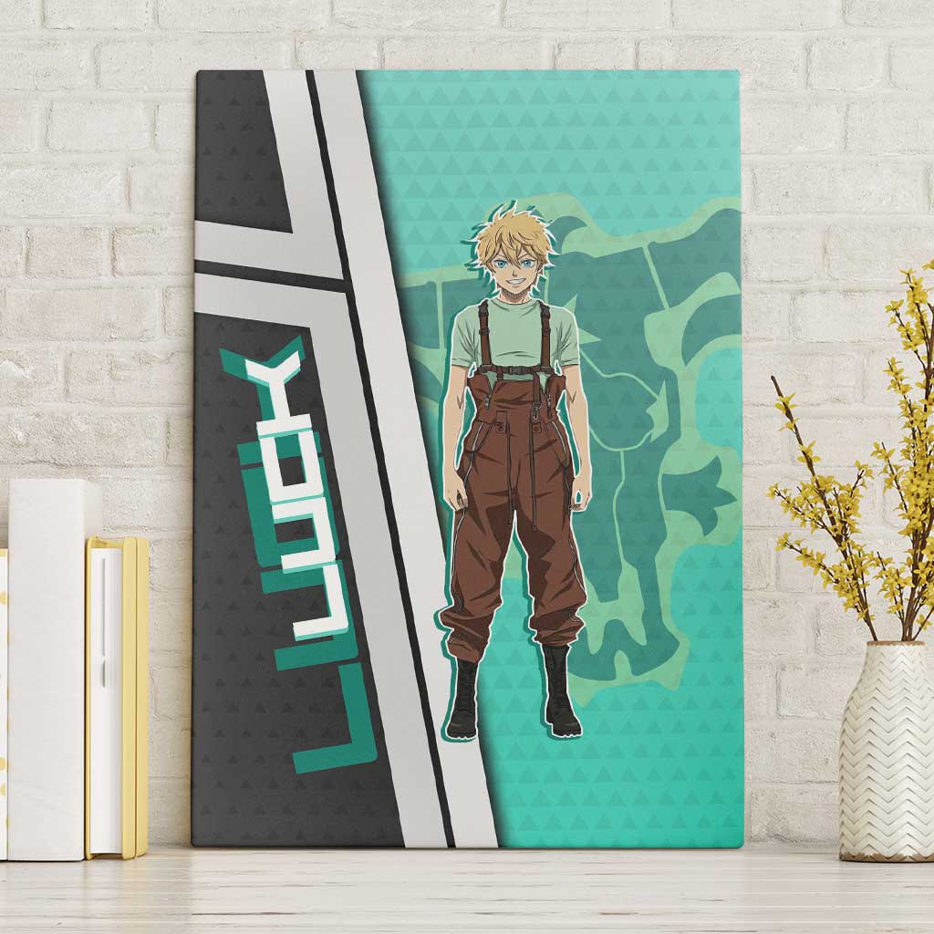 Black Clover Luck Voltia Canvas Wall Art Modern Anime Poster Style