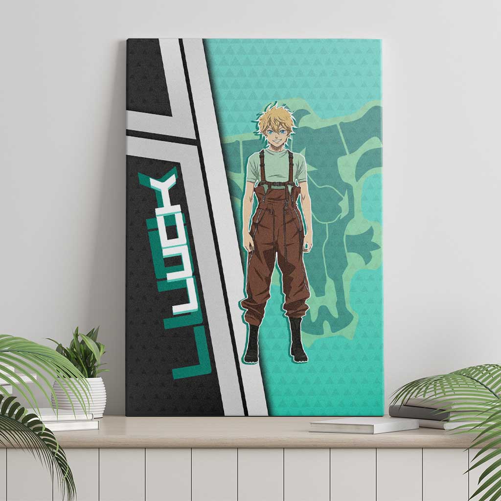 Black Clover Luck Voltia Canvas Wall Art Modern Anime Poster Style
