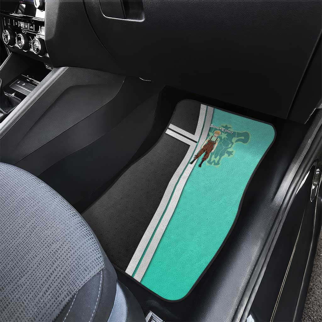 Black Clover Luck Voltia Car Mats Modern Anime Poster Style