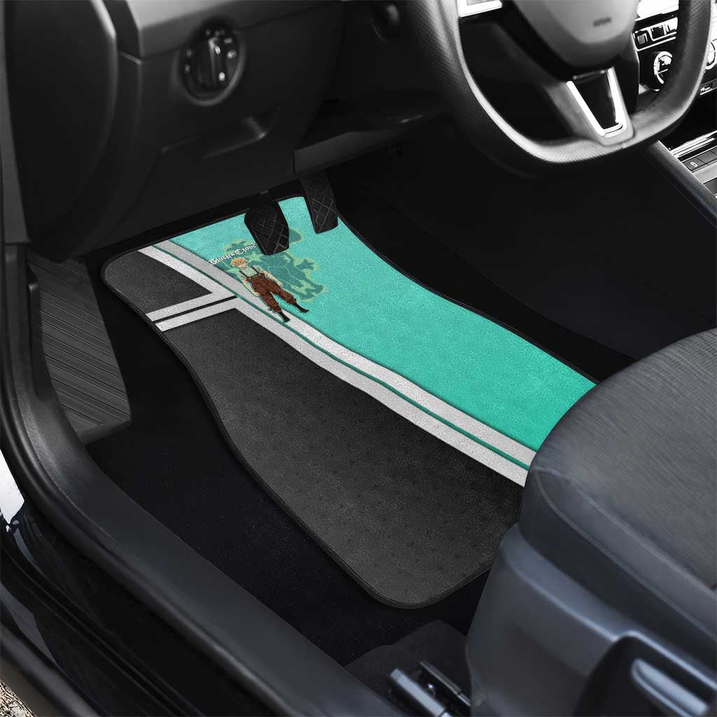 Black Clover Luck Voltia Car Mats Modern Anime Poster Style